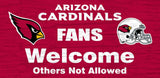 Arizona Cardinals Wood Sign