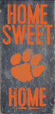 Clemson Tigers Wood Sign
