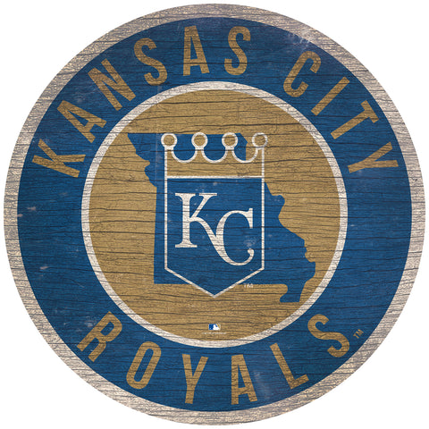 Kansas City Royals Wood Sign