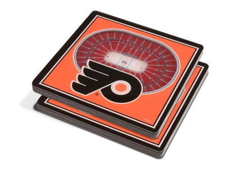 NHL Philadelphia Flyers 3D StadiumViews Coasters