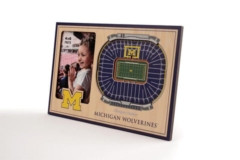 NCAA Michigan Wolverines 3D StadiumViews Picture Frame