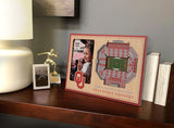 NCAA Oklahoma Sooners 3D StadiumViews Picture Frame