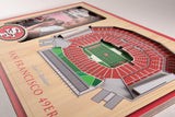 NFL San Francisco 49ers 3D StadiumViews Picture Frame