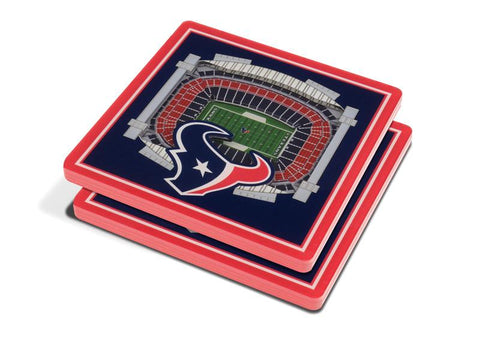 NFL Houston Texans 3D StadiumViews Coasters