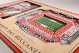 NFL Tampa Bay Buccaneers 3D StadiumViews Picture Frame