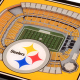 NFL Pittsburgh Steelers 3D StadiumViews Coasters