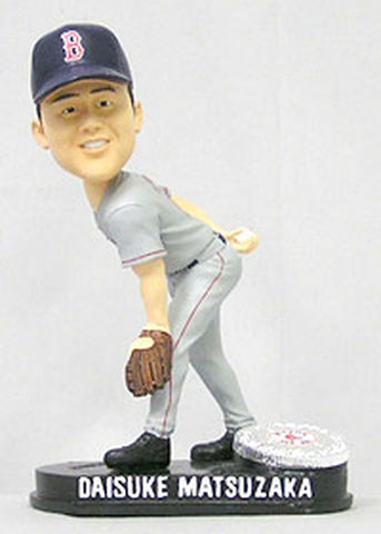 Boston Red Sox Daisuke Matsuzaka Forever Collectibles Blatinum Bobblehead (Road) 