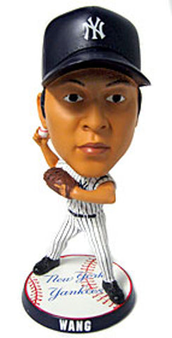 New York Yankees Chien Ming Wang Forever Collectibles 9.5 Super Bighead Bobblehead CO