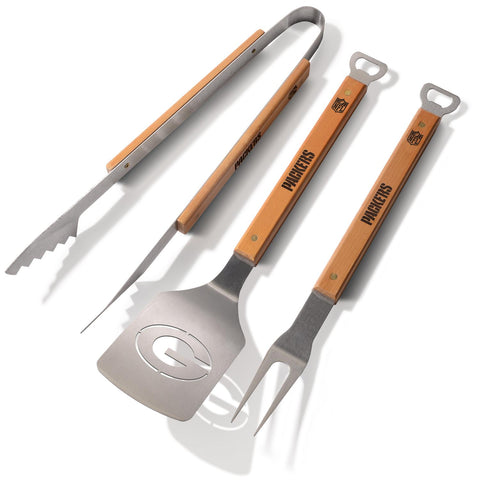 Green Bay Packers Classic Series 3-Piece BBQ Set
