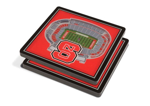 NCAA North Carolina State Wolfpack 3D StadiumViews Coasters