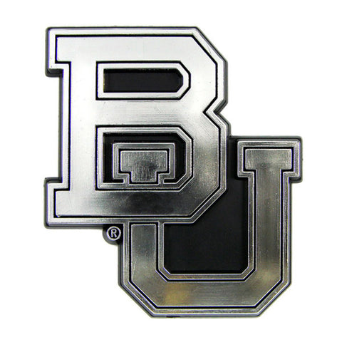 Baylor Bears Auto Emblem Silver Special Order