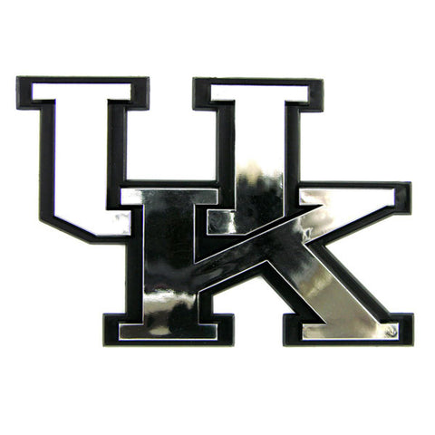 Kentucky Wildcats Auto Emblem Silver