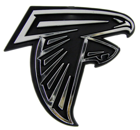 Atlanta Falcons Auto Emblem Silver