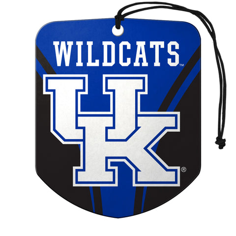 Kentucky Wildcats Air Freshener Shield Design 2 Pack Special Order