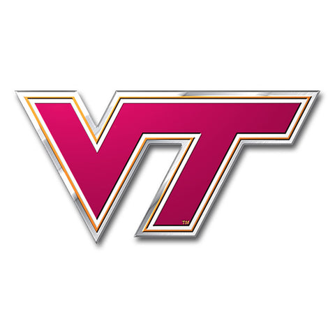 Virginia Tech Hokies Auto Emblem Color