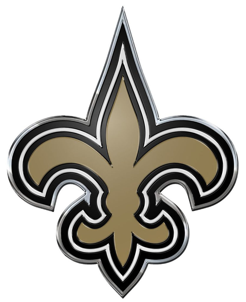 New Orleans Saints Auto Emblem Color