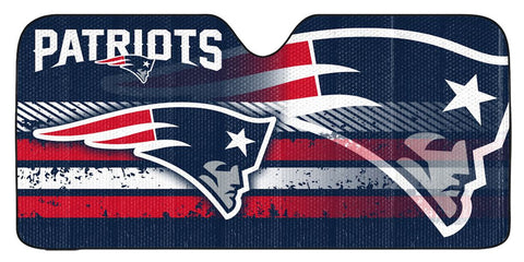 New England Patriots Auto Sun Shade 59"x27"