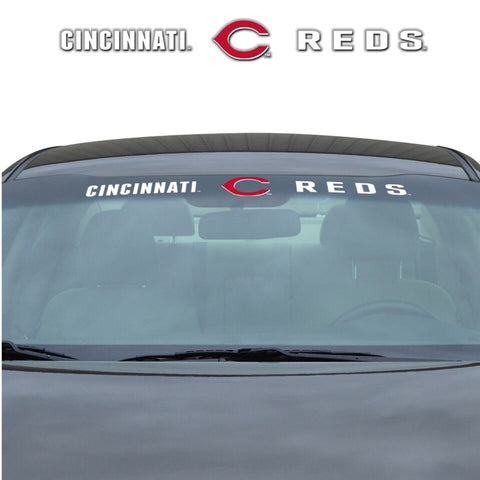 Cincinnati Reds Decal 35x4 Windshield Special Order