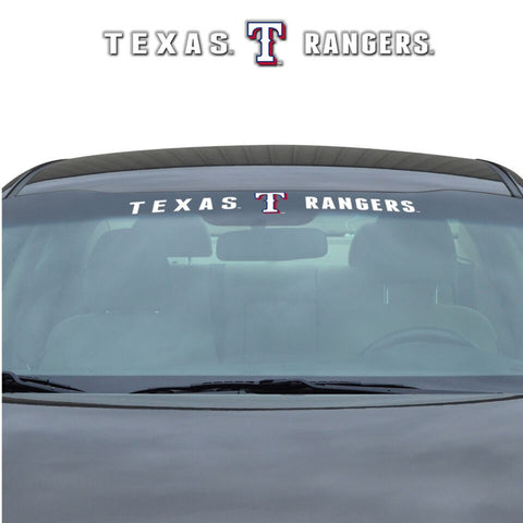 Texas Rangers Decal 35x4 Windshield Special Order