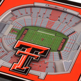 NCAA Texas Tech Red Raiders 3D StadiumViews Coasters