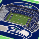 NFL Seattle Seahawks 3D StadiumViews Coasters