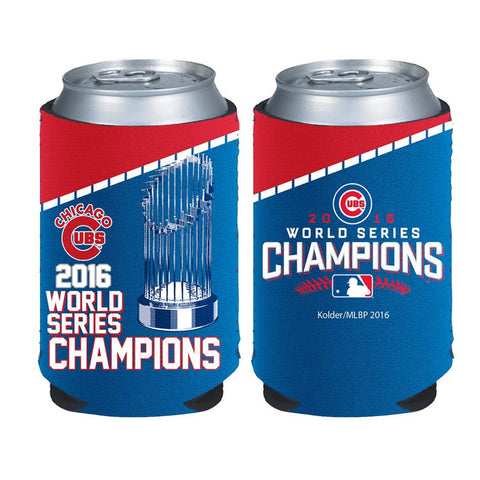 Chicago Cubs Kolder Kaddy 2016 World Series Champs Red & Blue Trophy Design