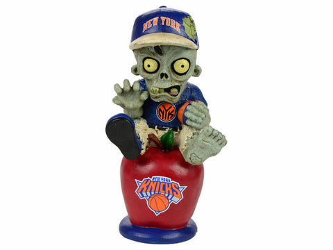 New York Knicks Zombie Figurine On Logo 