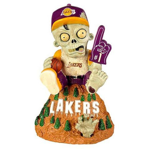 Los Angeles Lakers Zombie Figurine On Logo CO