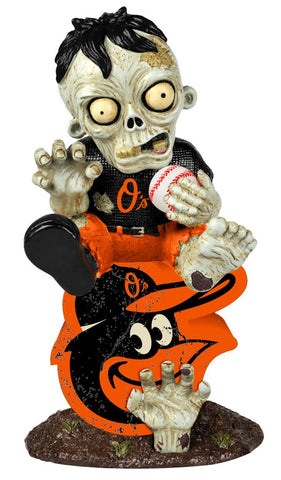 Baltimore Orioles Zombie Figurine On Logo CO
