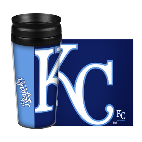 Kansas City Royals Travel Mug 14oz Full Wrap Style Hype Design Special Order