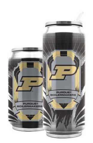 Purdue Boilermakers Stainless Steel Thermo Can 16.9 ounces Special Order
