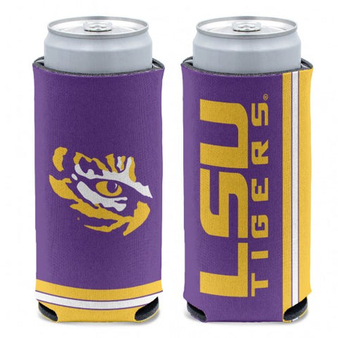 LSU Tigers Can Cooler Slim Can Design Special Order 