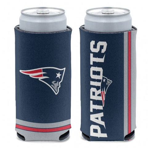 New England Patriots Can Cooler Slim Can Design Special Order 