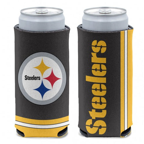 Pittsburgh Steelers Can Cooler Slim Can Design Special Order 
