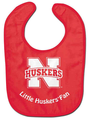 Nebraska Cornhuskers Baby Bib All Pro Little Fan