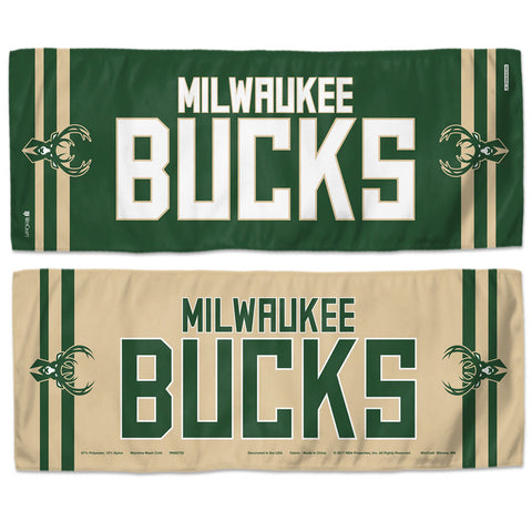 Milwaukee Bucks Cooling Towel 12x30 Special Order