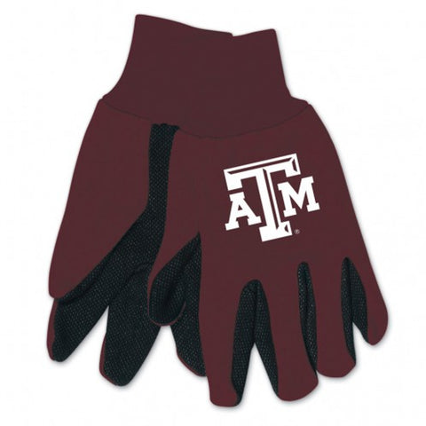 Texas A&M Aggies Two Tone Gloves Adult