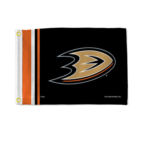 Anaheim Mighty Ducks Flag 12x17 Striped Utility
