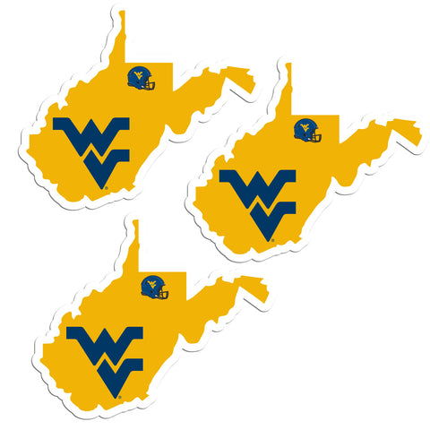 W. Virginia Mountaineers Home State Decal