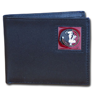 Florida St. Seminoles Leather Bifold Wallet