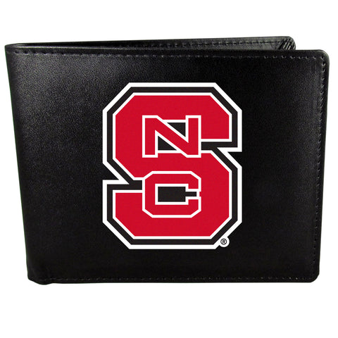North Carolina State Wolfpack   Bi fold Wallet Large Logo 