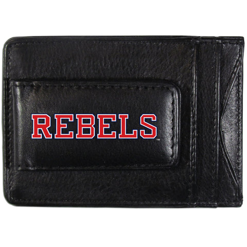 Ole Miss Rebels   Logo Leather Cash and Cardholder 