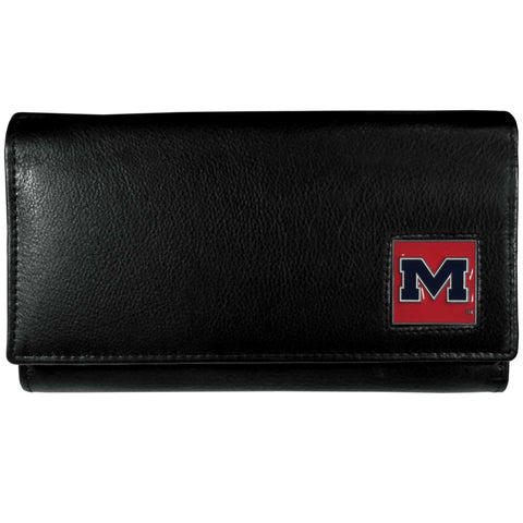 Ole Miss Rebels   Leather Women's Wallet 