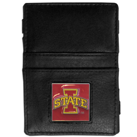 Iowa St. Cyclones Leather Jacob's Ladder Wallet