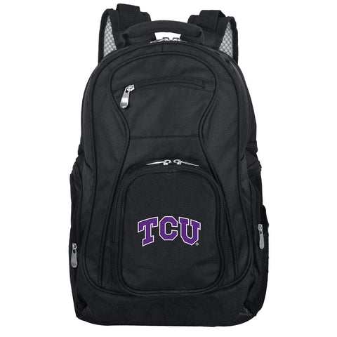 Texas Christian University Horned Frogs Backpack Laptop-BLACK