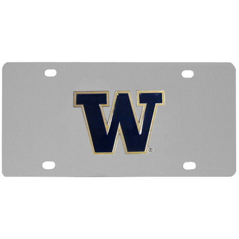 Washington Huskies Steel License Plate