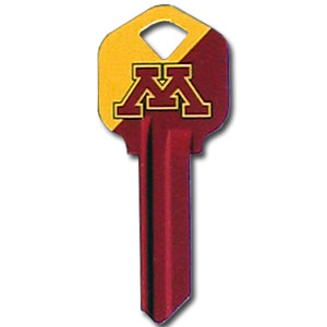 Minnesota Golden Gophers House Key - Alt