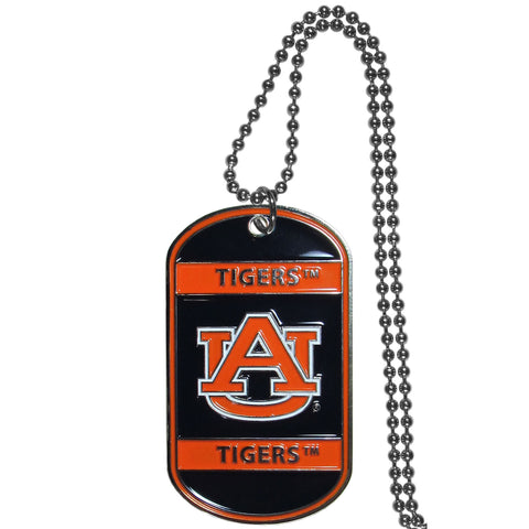 Auburn Tigers Tag Necklace