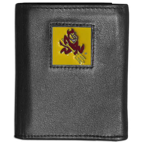 Arizona St. Sun Devils Leather Trifold Wallet