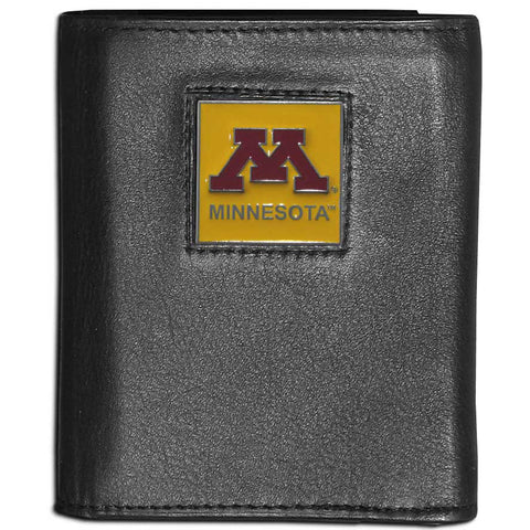 Minnesota Golden Gophers Leather Trifold Wallet